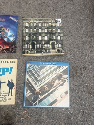 Lote 4 Vinilos: Judas Priest, Led Zeppelin, Beatle