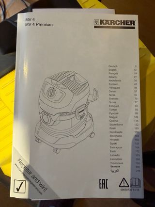 Aspiradora Kärcher INOX Sec/Líquids