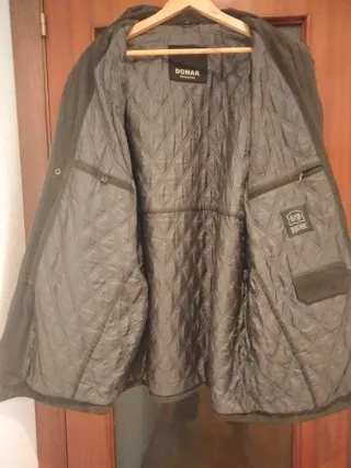 Cazadora Piel Vintage Taupe