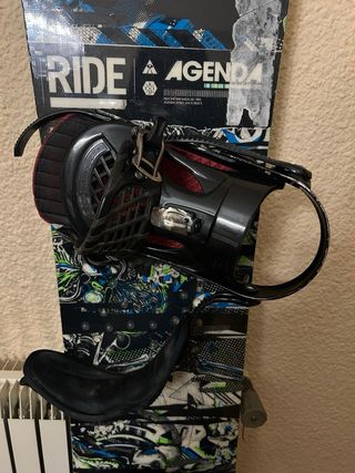 Snowboard RIDE Agenda 156 cm + FUNDA premium (como