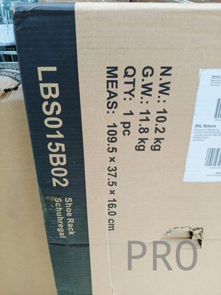 Zapatero, Almacenamiento de Zapatos - VASAGLE