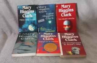 Lote libros Mary Higgins Clark