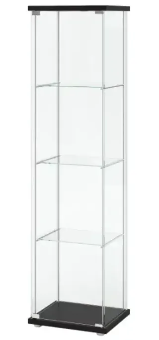 Baldas de cristal de vitrina Detolf de Ikea