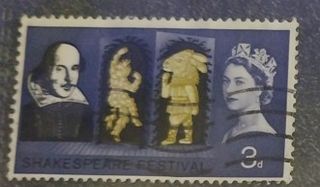 32 Francobolli Inghilterra dal 1952 al 1968