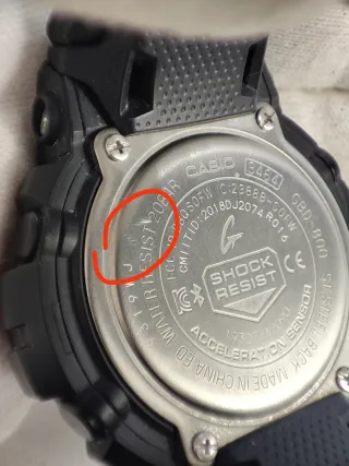 Reloj Casio G-Shock GBD 800 Negro