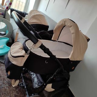 Cochecito de bebé doble
