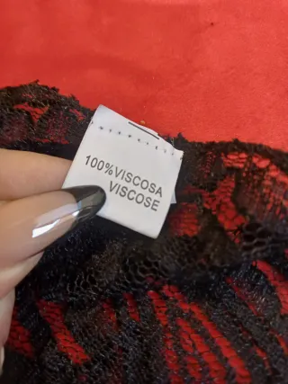 Stola in viscosa nera