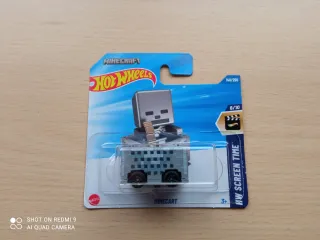 Hot Wheels Minecraft Minecart
