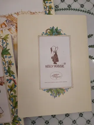 Lotto 5 quaderni HOLLY HOBBY vintage nuovi
