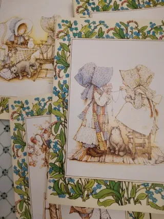 Lotto 5 quaderni HOLLY HOBBY vintage nuovi