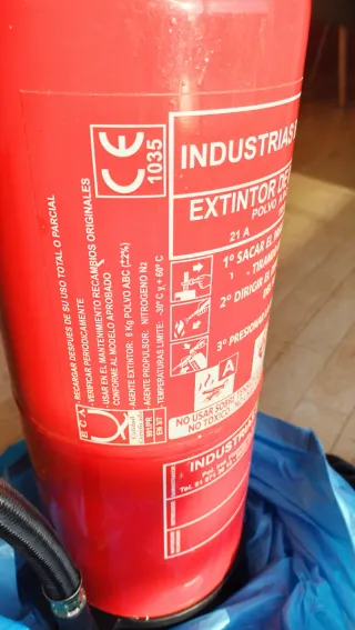 Extintor Industrias Baro S.L. ABC 8Kg