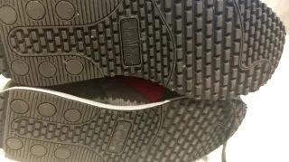 Zapatillas Diadora verdes y rojas