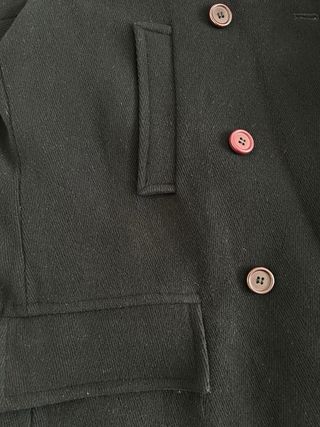 Cappottino uomo nero