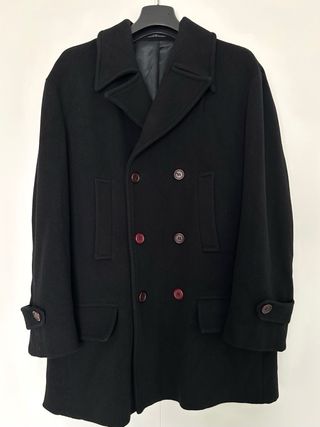 Cappottino uomo nero