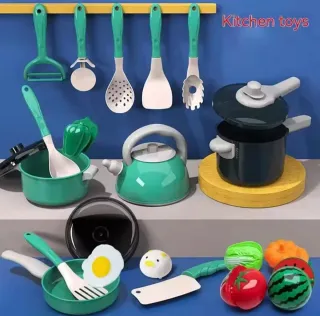 Juego Cocina Infantil 28 Piezas