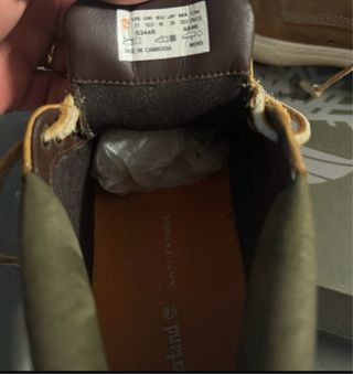 scarponcini Timberland Marrone e Verde