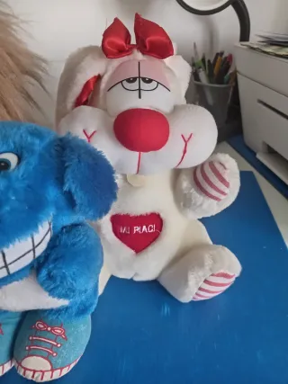 N. 4 Peluche Orsetti e Coniglietto