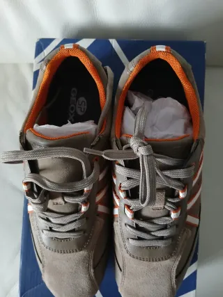 Scarpe Geox Uomo Tg. 40 Marrone/Arancio