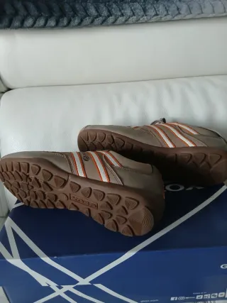Scarpe Geox Uomo Tg. 40 Marrone/Arancio