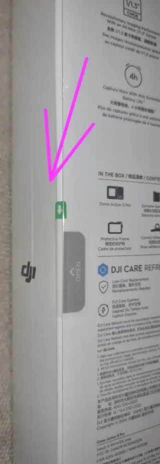 DJI Osmo Cámara de Acción      Action 5 PRO.