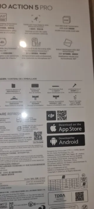 DJI Osmo Cámara de Acción      Action 5 PRO.