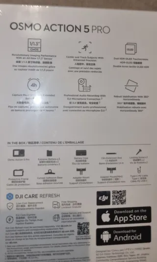 DJI Osmo Cámara de Acción      Action 5 PRO.