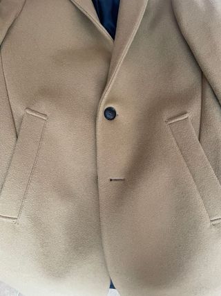 Abrigo Camel Zara Hombre Talla M