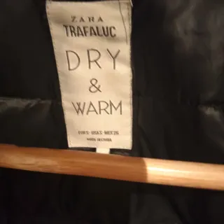 Plumífero Zara Caqui  Capucha