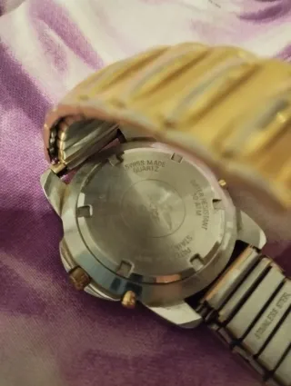 Orologio Sector Uomo Oro Argento Cronografo