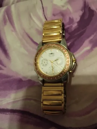 Orologio Sector Uomo Oro Argento Cronografo