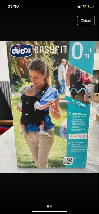 Marsupio Chicco Easyfit 0m+