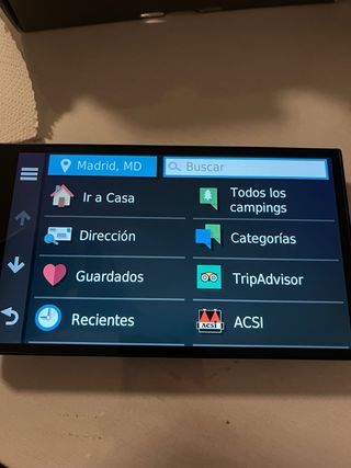 GPS Garmin Camper 780