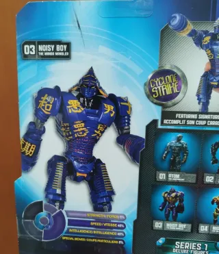 Noisy Boy Real Steel Figura de Acción