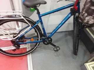 Bicicleta azul talla M