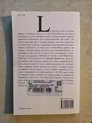 Tecnología, ciencia y cultura en la España medi...