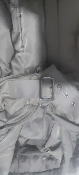 Plumífero Uterqüe Marrón Chocolate Talla L