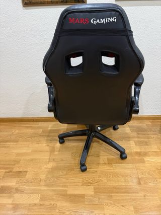 Silla Gamer Mars Gaming Negra/Roja