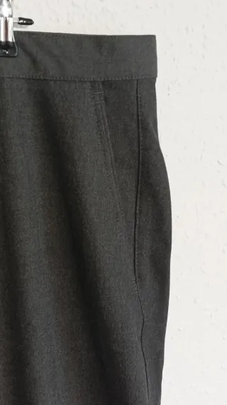Pantalón de vestir Zara gris