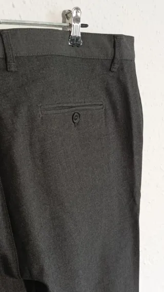Pantalón de vestir Zara gris