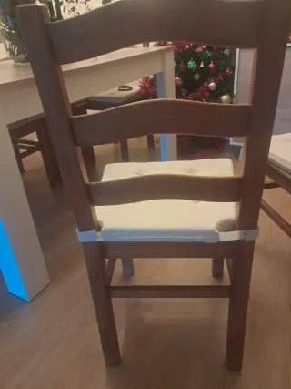 6 Sillas Comedor Madera Pino