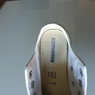 Converse All Star Bianche Tg 39 Unisex