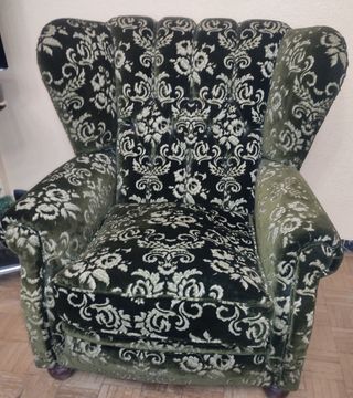 Conjunto de 2  Acogedores sillónes/orejeros