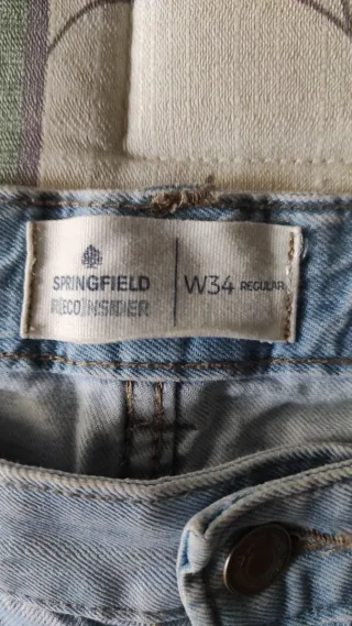 Vaqueros cortos hombre