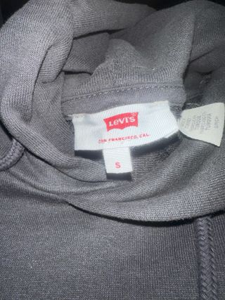 Felpa con cappuccio Levi's Original Grigio Antraci