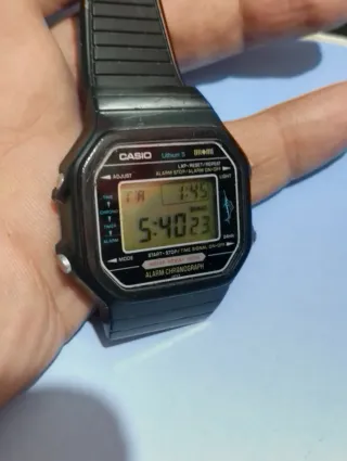 Reloj Casio Lithium 5 Negro