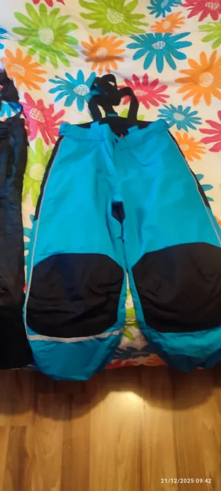 Pantalones de nieve para niño/niña, esqui. Talla 8