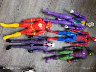 Colección Figuras Superhéroes y Tortugas Ninja