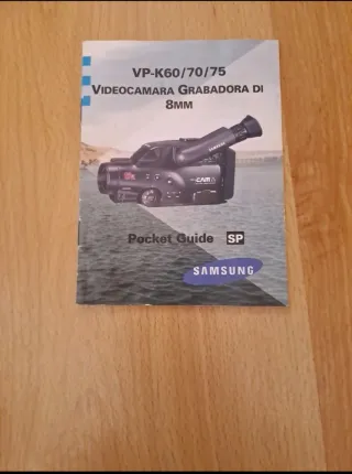 Videocámara Samsung 8mm VP-K60/70/75