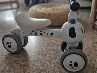 Bici equilibrio triciclo sin pedales perro 1-3 añ