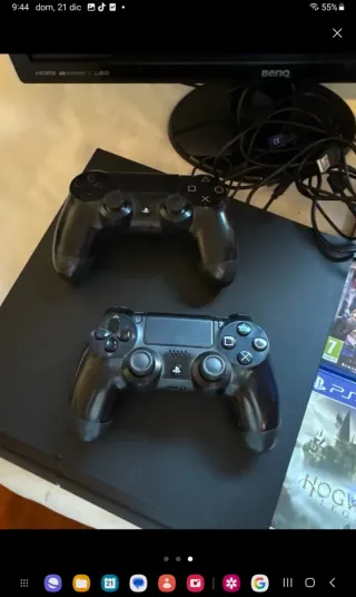 Consola PS4 Fat + Pantalla + 13 Juegos